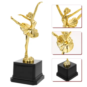 Baleto šokių trofėjaus taurės aukso apdovanojimas Trofėjų taurės Plastikinių trofėjų vakarėlio favoritai