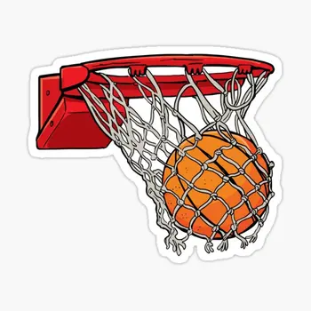 Basket Ball 5PCS lipdukai juokingiems vandens buteliams Sienos fonas Svetainės buferis Mielas anime namų lipdukai Dekoro kambarys Vaikas