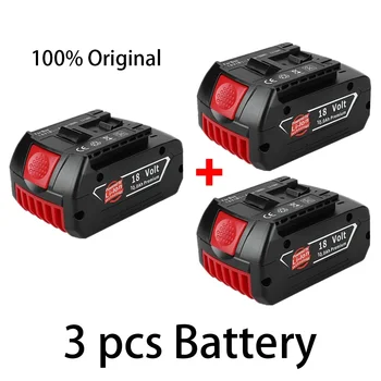 Batterie ličio jonų 18V, 10ah, Įkraunamas, pour perceuse électrique, BAT609, BAT609G, BAT618, BAT618G, BAT614 + 1 char