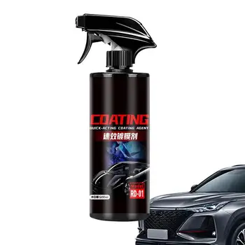 Car Coating Spray Car Crystal Agent Spray 500ml apsauginė danga automobiliams Aukštas įbrėžimų padengimas atgaivinantys remonto dažai