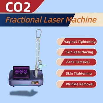 CO2 frakcinis lazer aparatas odos makšties stangrinimui Veido odos atnaujinimas Spuogų randų raukšlių pigmento šalinimo prietaisas Salonas