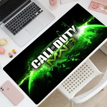 Computer Call of Duty Mouse Pad Gaming Gamer Mousepad PC Keyboard Pads Large Table Carpet Rubber Mouse Kilimėlis Locking Edge Deskmat