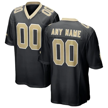 Custom America Football Jersey New Orleans City futbolo marškinėliai Pavadinimas Nr. 41 Alvin Kamara 12 Chris Olave All Stitched Us Size S-3X