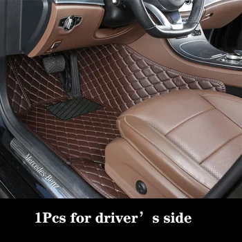 Custom Car Floor Kilimėlis Kia Sorento 2013 2014 Pagalvėlės vandeniui atsparūs odiniai kilimėliai Prabangus moteriškas kilimas 1Vnt Automatinis kojų pagalvėlių priedas