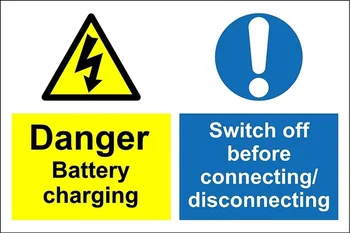 Danger Battery Charging Tin Sign art wall decoration,vintage aluminium retro metal sign, 1