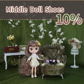 DBS Middie Doll Accessories įvairaus stiliaus batai tinka 20cm viduriniam sąnario kūnui ICY blyth ir ob11 BJD DOLLS