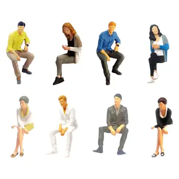 Derva miniatiūrinės scenos žmonės, vaidmenų žaidimo figūra ,personažo modelis, tikroviškas 1/64
