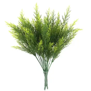Dirbtinis augalas Dekoratyvinės dirbtinės pušies spygliai Žalieji augalai Pušies adatos šakos modeliavimo augalas Kalėdinė pušies adatos šaka