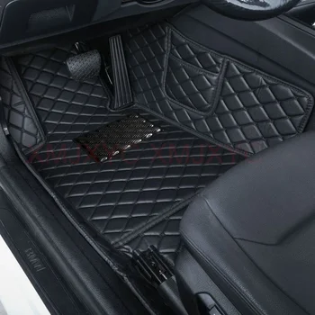 Dirbtinės odos individualūs automobilių grindų kilimėliai BMW 6 serijos G32 GT 2017-2023 7 serijos E38 E65 E66 i7 interjero aksesuarai Detalės