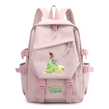 Disney Princesė ir varlė Berniukai Mergaitės Kuprinės Paauglys Studentas Kuprinė Moterys Kuprinė Mokykliniai krepšiai Kelioninis krepšys Mochila