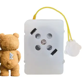 Doll Voice Box Plush Stuffed Bear Voice Box Music Speaker Toy Recorder Core Box Voice Recorder Device Sound Box Doll Accessories