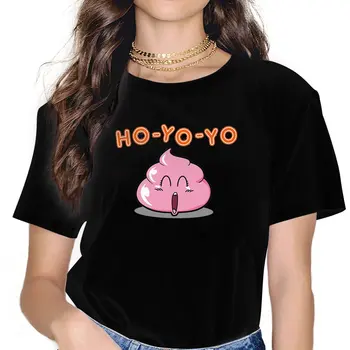 Dr Slump Anime Pinky Poop marškinėliai Vintage Gothic Women's Tshirt O-Neck