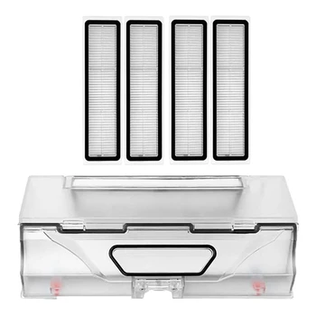 Dulkių dėžė su filtru Xiaomi Dreame D9 robotas dulkių siurblys Atsarginių dalių dulkių dėžė su filtro priedais