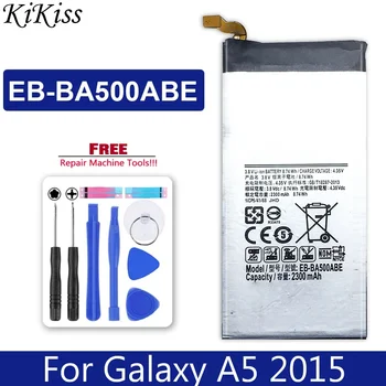 EB-BA500ABE 2300mAh baterija Samsung Galaxy A5 (2015 m. leidimas) A500 SM-A500F A500K SM-A500FU baterijos + įrankiai