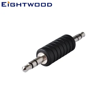 Eightwood 5PCS Car Audio Stereo Standard Mini konvertavimo RF adapteris 3.5mm kištukas vyriškas į 3.5mm kištuko vyrišką jungtį tiesus