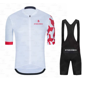 Etxeondo-Breathable Cycling Jersey Set for Men, Summer Clothing, MTB Maillot, Road Bike Uniform, Bicycle Jerseys