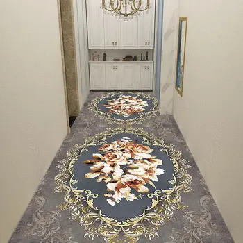 Europos koridoriaus kilimas neslystantis apatinis kilimas Svetainė Miegamojo kilimas Virtuvė Vonios kilimėlis Plaunamas viešbučio dekoratyviniai kilimėliai