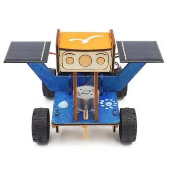 Fizika STEM technologijos įtaisas Mokymo priemonės Vaikų mokslo žaislai Saulės energija Mėnulio roveris Mokomieji žaislai vaikams