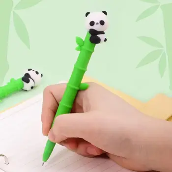 Funny Creative 3D Panda neutralūs geliniai rašikliai Mada Kawaii rašymas sklandžiai rašiklis Animacinis kamuolys Parašo rašiklis Mielas raštinės reikmenys