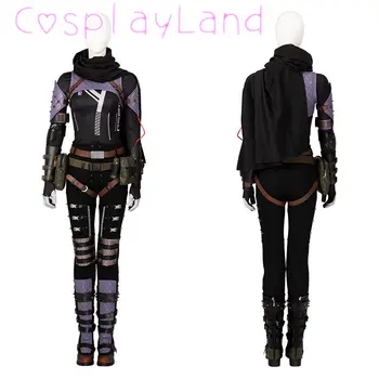 Game Apex Wraith Cosplay batų kostiumas Volowalker Unisex Wraith odos kostiumas Renee Blasey kostiumas Helovino karnavalo kovotojo apranga