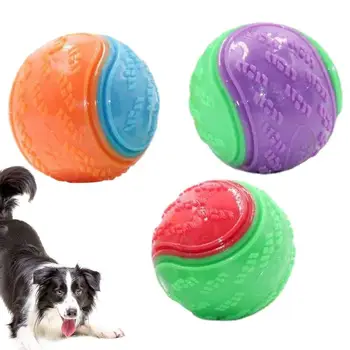 Girgždantis šunų kamuolys Girgždantis šunų žaislai mažiems Scooby Doo šunų kamuoliniai dantys Šuniuko valymas Kramtomieji žaislai Naminių gyvūnėlių dresūros kamuolys Šuo Interaktyvus