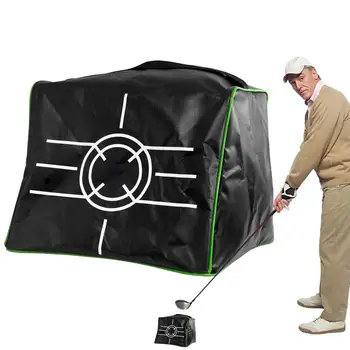 Golf Impact Bags Swing Trainer Power Smash Bag Golf Practice Aid Strike And Impact Swing Trainer Krepšys visiems įgūdžių lygiams ir