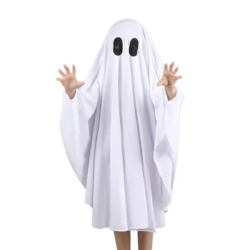 Helovino kostiumas Balti apsiaustai Apsiaustai Vaikų vakarėlis Spektaklis Drabužių dovana Vaikų dienai Padėkos