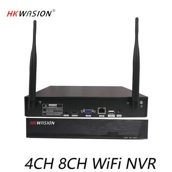 HKWASION4/8 būdas WiFi tinklo vaizdo įrašymo įrenginys tinklo kamera belaidė apsaugos sistema NVR palaikymas Onvif