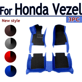 Honda Vezel XRV HRV 2022 2021 2020 2019 2018 2017 2016 2015 automobilių grindų kilimėliai kilimai Stiliaus užvalkalai Automobilių aksesuarai Pėdų kilimėliai