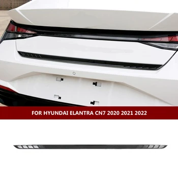 Hyundai Elantra CN7 2020 2021 Automobilių priedai ABS Chrome uodegos vartų durų dangtelio apdaila Galinės bagažinės liejimo rėmelio stiliaus garnyras