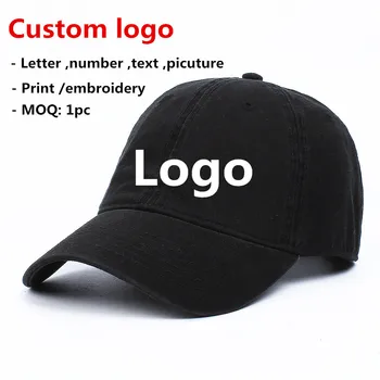 Individualizuotas logotipas Trucker kepuraitė Minkštos medvilnės beisbolo kepuraitės Tvirta reguliuojama prigludusi snapback kepurė Su spausdintu siuvinėjimo logotipu