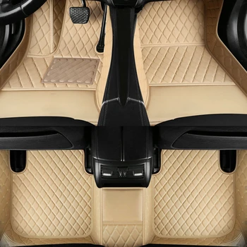 Individualūs automobilių grindų kilimėliai Mercedes Benz SLC klasei R172 2016-2022 metai Dirbtinės odos kilimas Salono automobilių aksesuarai