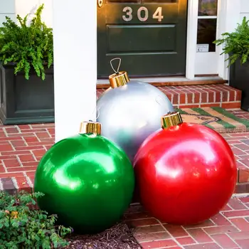 Išskirtinis kalėdinis kamuolys Puikus apdirbimas Pakabukas Plastikiniai dekoratyviniai rutuliai