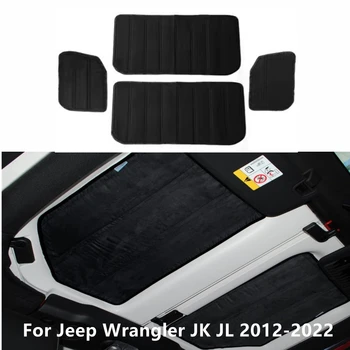 Jeep Wrangler JK JL 2012-2022 garso šilumos izoliacijos trinkelė 2/4 durų headliner hardtop galinio lango lubų stogo šilumos izoliacija