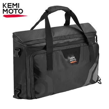 KEMIMOTO UTV po sėdyne esantis krepšys, suderinamas su Honda Pioneer 1000-6 Deluxe Crew 2023 1680D Oxford Fabric #0SL77-HL8-A00