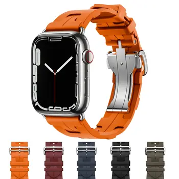 Kilim Single Tour silikoninis dirželis, skirtas Apple Watch Band 44mm 40mm 49mm 45mm 41mm 38 42 apyrankė iwatch series 9 se 3 6 7 8 ultra 2