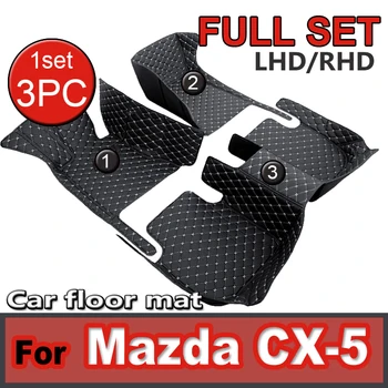 Kilimai Mazda CX-5 cx5 MK2 2023 2022 2021 2020 2019 2018 2017 Automobilių grindų kilimėliai Salonas Nestandartinės dalys Kilimėlis Neperšlampami dangteliai