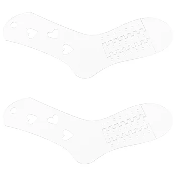 Kojinių blokatoriai Akrilo kojinių modelis Megztos kojinės forma Neštuvai Kojinės Šablonas Kojinės Ekranas Formos Verpalai Amatai Įrankiai Nėrimo kojinė