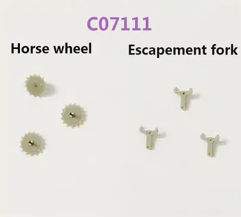 Laikrodžių priedai tinka ETA C07111 judėjimui Originalus arklio rato pabėgimas Rato pabėgimas Šakių laikrodžio dalys