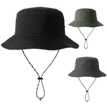Lauko kaušo kepurė Upf50+ Vasaros dilimui atspari purslams anti-uv sulankstoma kvėpuojanti žvejybos kepurė moterims vyrams