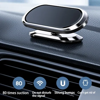 Magnetinis automobilinis telefono laikiklis Universalus prietaisų skydelis Magnetas Telefono stovas automobilyje, skirtas iPhone 11 Pro Xs Max Xiaomi Huawei Samsung