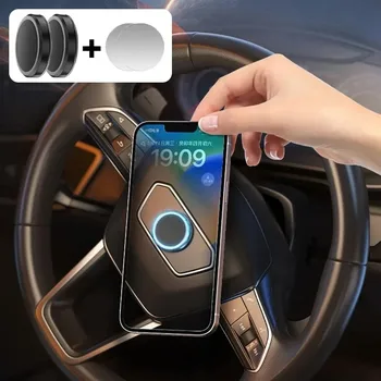 Magnetinis automobilio vairas Telefono laikiklis Išmaniojo telefono stovas Universalus stiprus magnetas Automobilio mobiliojo telefono laikiklis Palaiko GPS laikiklius
