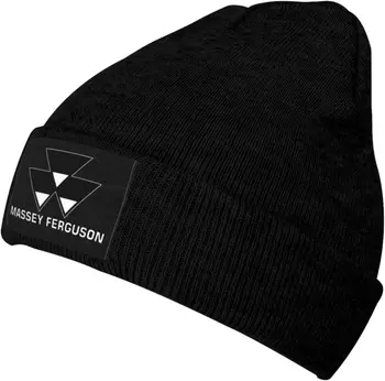 Massey_Ferguson-logotipas Megzta skrybėlė Vilnonė skrybėlė Šilta mada lauke Kepurės Unisex