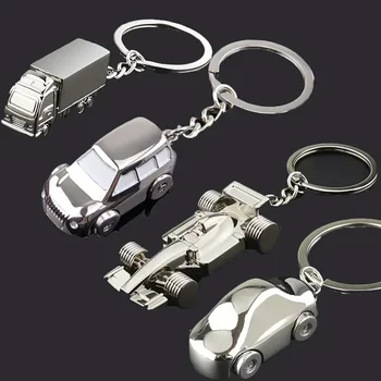 Metalas Išskirtinis automobilių lenktynių modelis rakto pakabukas kūrybinis raktų pakabukas veikla mažos dovanėlės aksesuarai automobiliniai raktų pakabukai