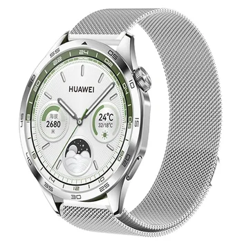 Metalinė apyrankė Huawei Watch GT 4 41mm 46mm magnetinis dirželis Huawei Watch 4 Pro riešo juostai Huawei Watch GT 3 2 Bands Correa