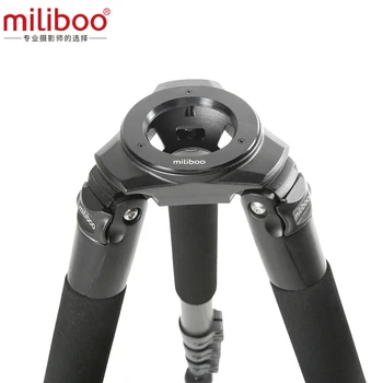 miliboo Profesionalus trikojo kameros vaizdo trikojis be rutulinės galvutės Monopodas MTT702A / B Nešiojamas aliuminis / anglies pluoštas Sunkus darbas