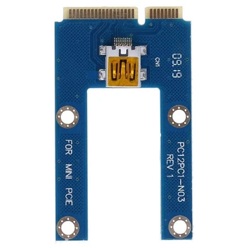 Mini PCI-E į USB 3.0 adapterio išplėtimo kortelės nešiojamojo kompiuterio keitiklis USB3.0 į 