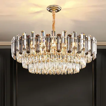 Modernus prabangus krištolo šviestuvas - pakelkite namų svetainės valgomojo dekoro lygį
