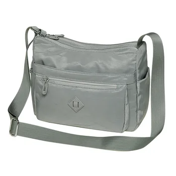 Moterų crossbody krepšys Lengva pečių piniginė nailoninė kelių kišenių kryžminė krepšys Moterų kelioninė rankinė