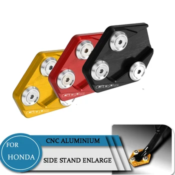 Motociklo šoninio stovo prailginimo trinkelės Kickstand Enlarger Support Extension Support Plate for HONDA GROM 125 MSX125 GROM 2013-2023